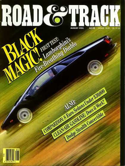 Road & Track - August 1991