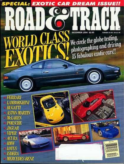 Road & Track - December 1994
