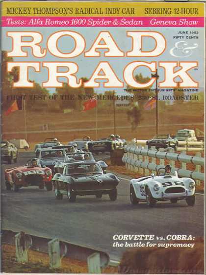 Road & Track - June 1963