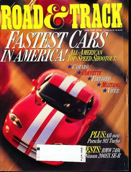 Road & Track - June 1995