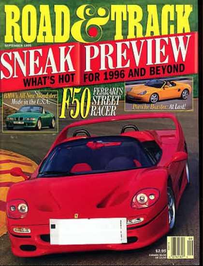 Road & Track - September 1995