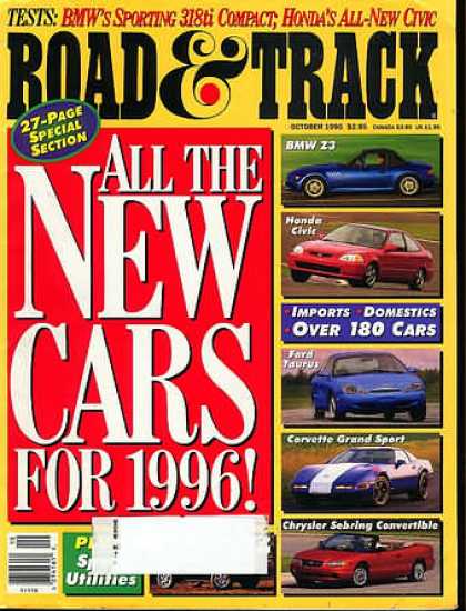 Road & Track - October 1995