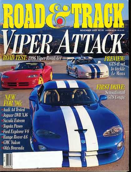 Road & Track - November 1995