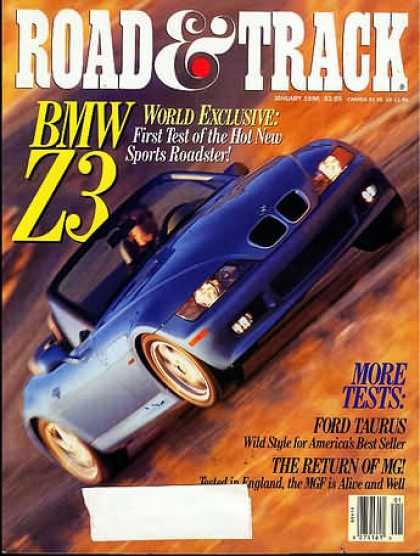 Road & Track - January 1996