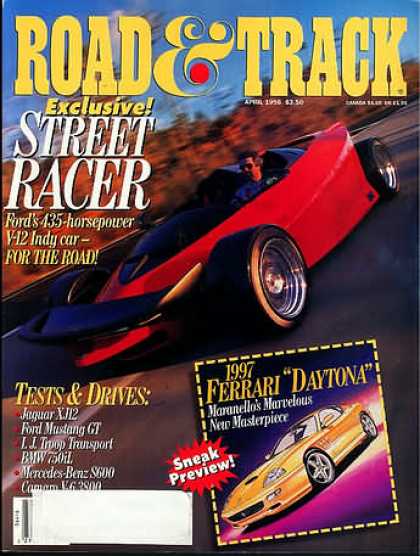 Road & Track - April 1996