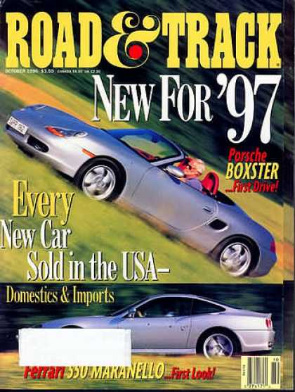 Road & Track - October 1996