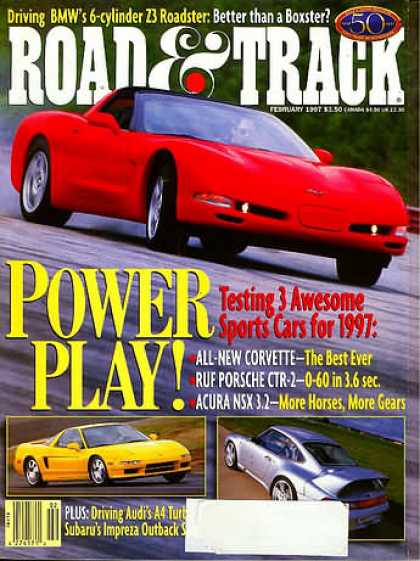 Road & Track - February 1997