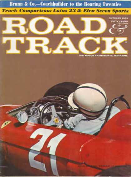 Road & Track - October 1963