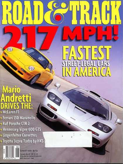 Road & Track - August 1998