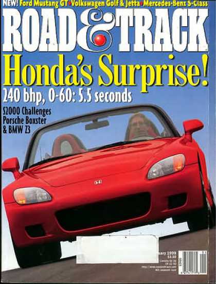 Road & Track - January 1999