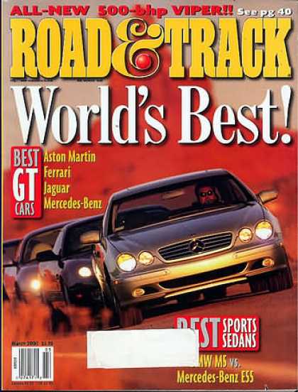 Road & Track - March 2000