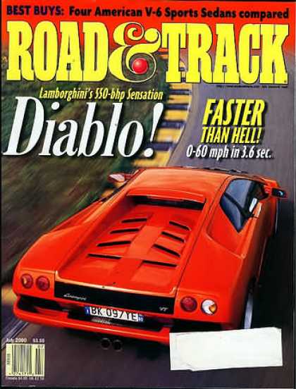 Road & Track - July 2000