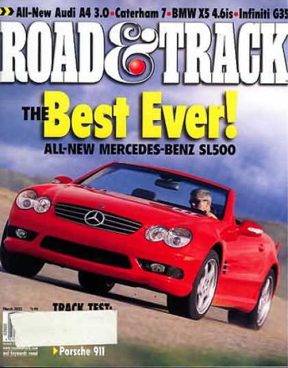 Road & Track - March 2002