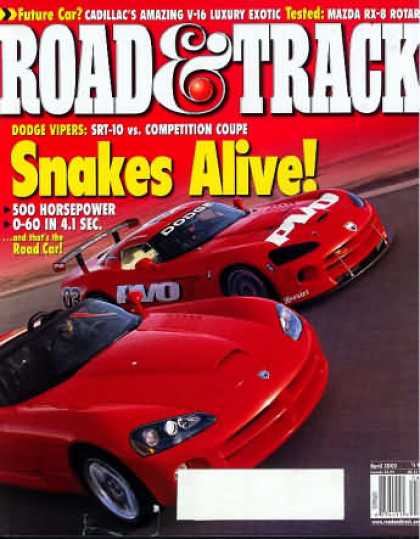 Road & Track - April 2003