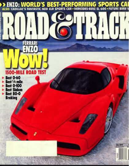 Road & Track - July 2003