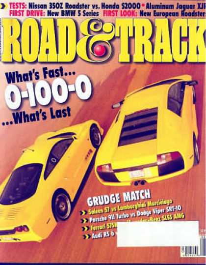 Road & Track - August 2003