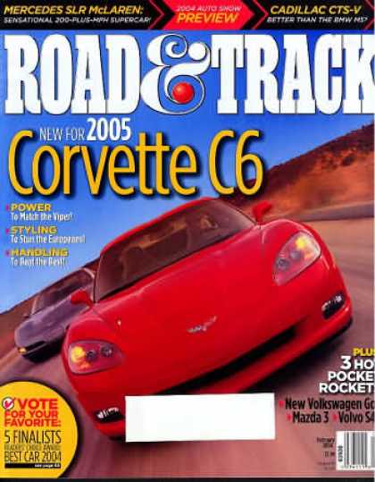 Road & Track - February 2004