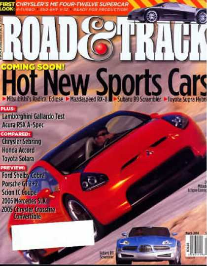 Road & Track - March 2004