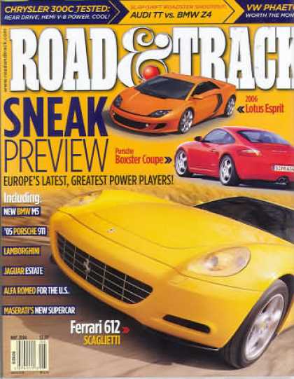 Road & Track - May 2004