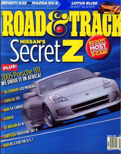 Road & Track - August 2004