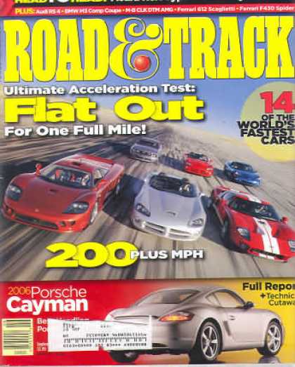 Road & Track - September 2005