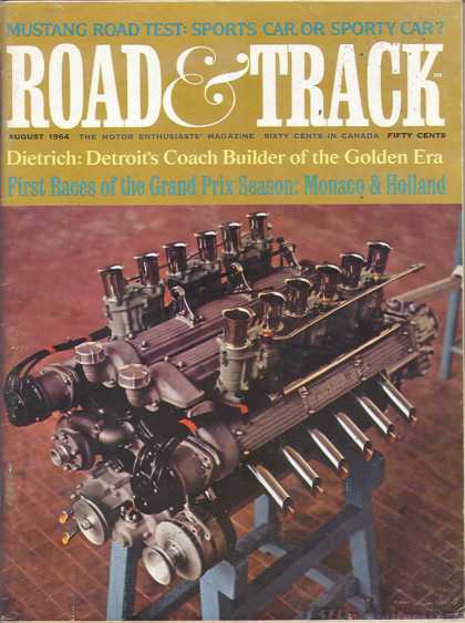 Road & Track - August 1964
