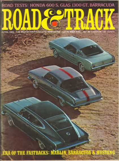 Road & Track - April 1965