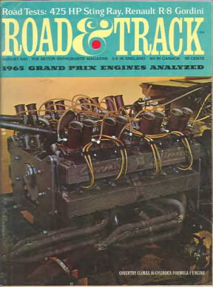 Road & Track - August 1965