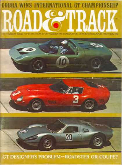 Road & Track - October 1965