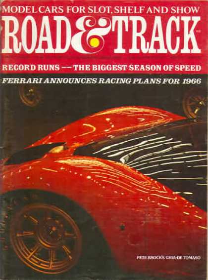 Road & Track - March 1966