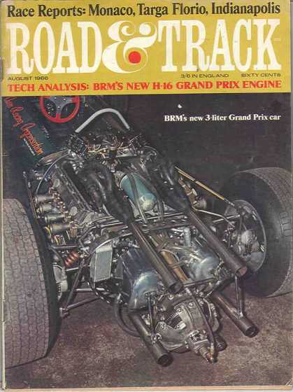 Road & Track - August 1966