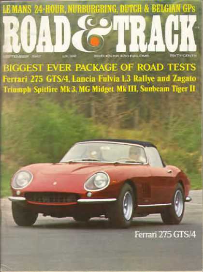 Road & Track - September 1967