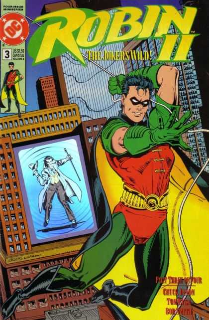 Robin II 3 - Dc - City - The Jokers Wild - Chuck Dixon - Buildings