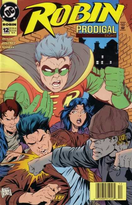 Robin 12 - Prodigal - Fighting - Stores - Jimenez - Dixon - Tom Grummett