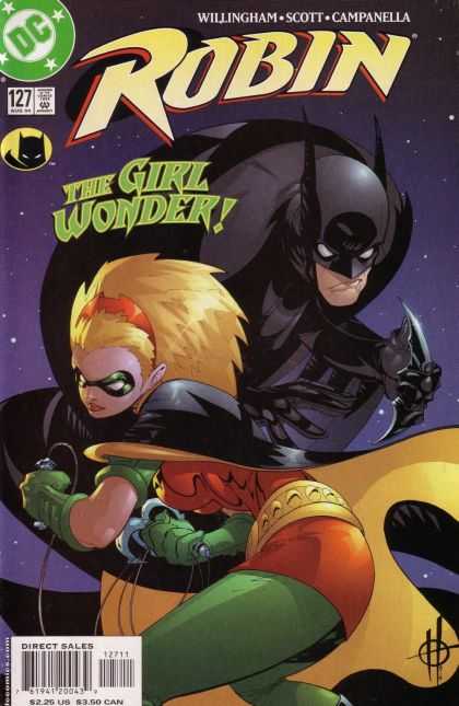 Robin 127 - Willingham - Scott - Campanell - The Girl Wonder - Direct Sales