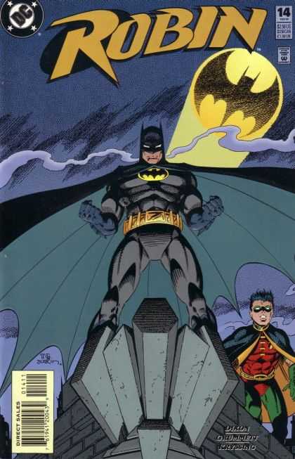 Robin 14 - Dc - Batman - Bat Signal Sky - Light - Superhero - Tom Grummett