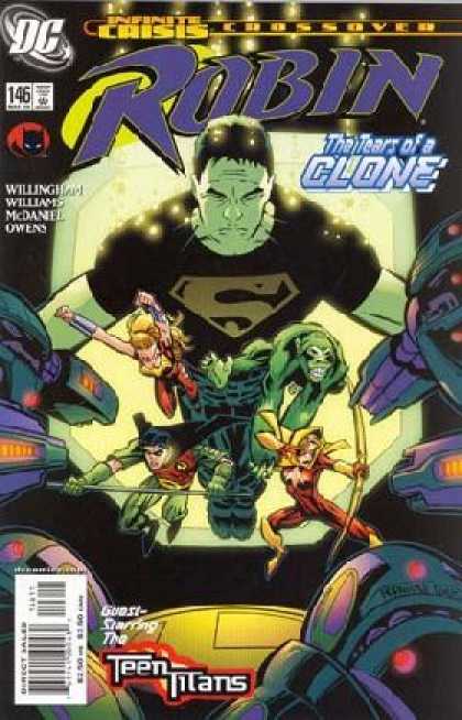 Robin 146 - Tears Of A Clone - Dc Comics - Crisis - Crossover - Teen Titans
