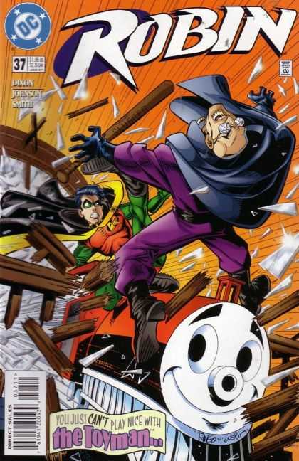 Robin 37 - Toyman - Place - Dixon - Johnson - Smith - Mike Wieringo, Terry Austin