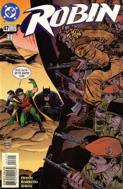 Robin 47 - Batman - Dixon - Barreto - Ambush - Assault Rifles - Eduardo Barreto