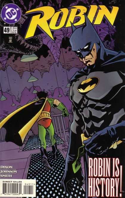 Robin 49 - Dixon - Smith - History - Batcave - Johnson - Terry Austin