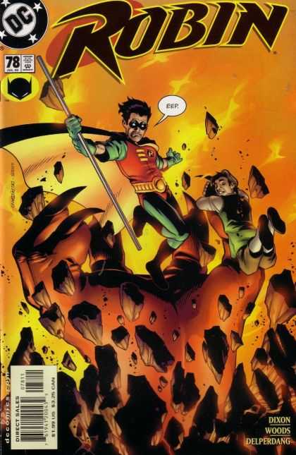 Robin 78 - Costume - Superheroe - Claws - Fire - Battle