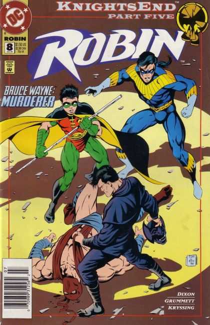 Robin 8 - Bruce Wayne - Murderer - Dixon - Grummett - Kryssing - Tom Grummett