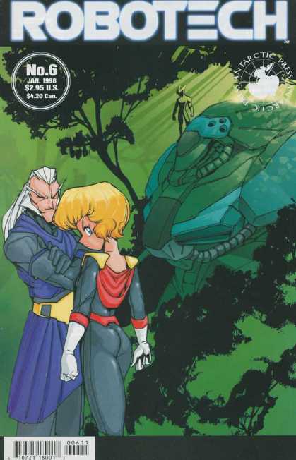 Robotech (1997) 6 - No 6 - Elderman - Teenage Girl - Forest - Machine