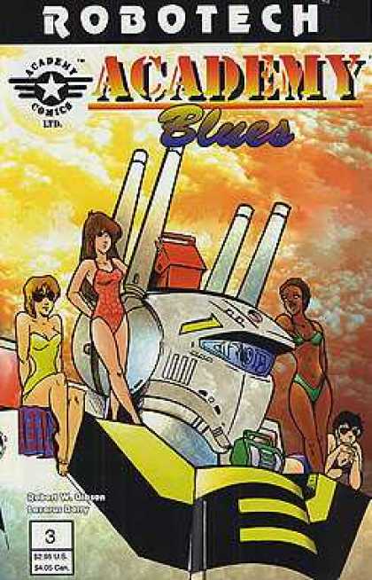 Robotech: Academy Blues 3 - Academy Comics - Comic - 3 - Women - Robot