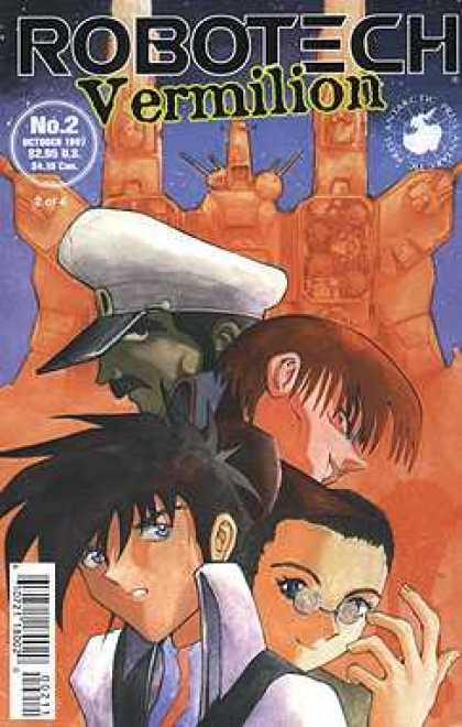 Robotech: Vermilion 2 - No 2 - Captain - Boy Girl - Desert - Space Ship