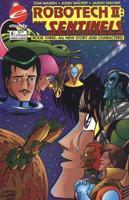 Robotech 6 - Space - Aliens - Tears - Love - Rescue