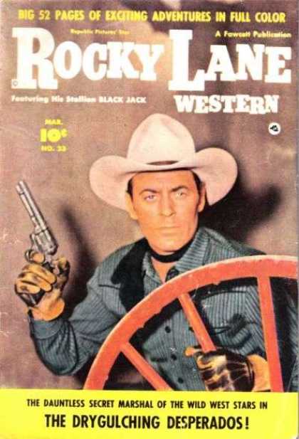 Rocky Lane Western 23 - Rocky - Lane - Wester - Comic - Old