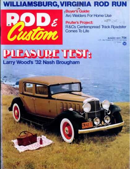 Rod & Custom - August 1973