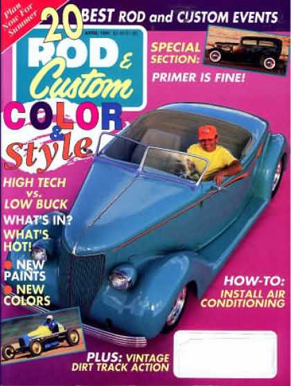Rod & Custom - April 1991