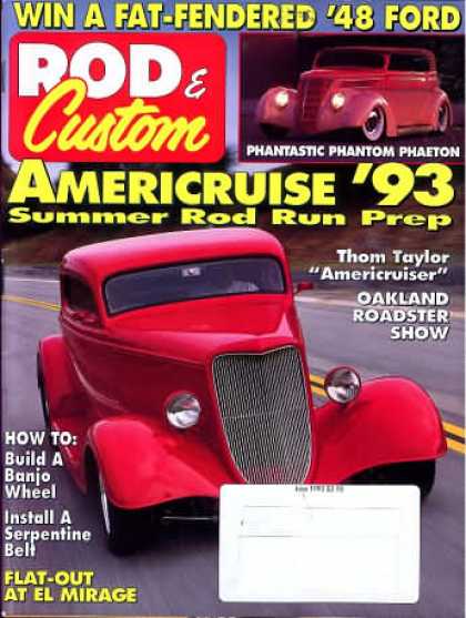 Rod & Custom - June 1993